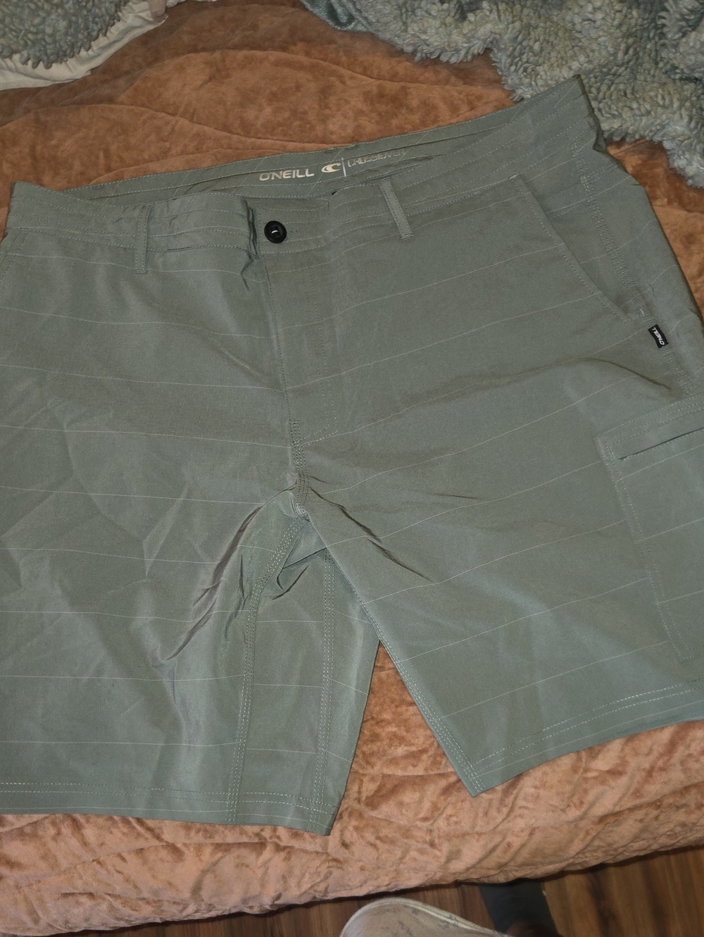 O'Neill Men's Olive Cargo Shorts